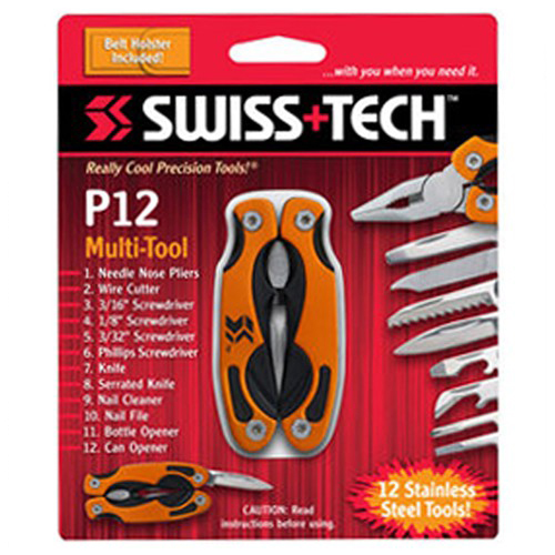 Swiss Tech Pocket P12 Multi-Tool